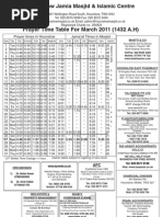 Download March April Timetable by Hounslow_Masjid SN49778769 doc pdf