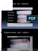 Dimensiones de Rodetes