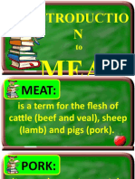 Types of Meat