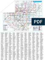 Oyster Rail Services Map