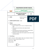 5 - Equality Comparator Teknik Nor