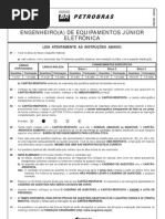 Prova 07 - Engenheiro(a) de Equipamentos Júnior - Eletrônica