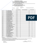 Daftar Nilai UTS 2013