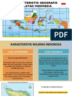 Karakteristik Kondisi Geografis Indonesia