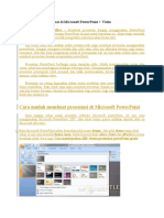 Cara Membuat Presentasi Di Microsoft PowerPoint