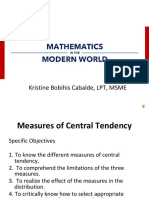 6 Measure of Central Tendency