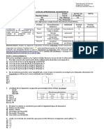 Guía Diagnóstica - Química - 2°medio - 2020