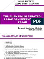 Pert 4 Tinjauan Umum Strategi Pajak Dan Perencanaan Pajak