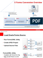 Oracle APEX Forms Conversion Overview