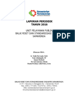 Laporan Periodik Unit Pelayanan Publik 2016