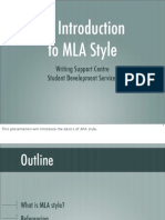 MLA Style - Presentation