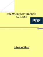 Maternity Act Final