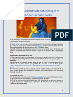 Las 12 Cualidades de SAN JOSE para Ser Un Buen Padre 2 Marzo 2021