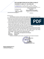 Surat Sekda Ke SKPD Provinsi TTG Bimtek SIPD - 16 SD 18 November 2020