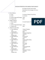 Halaman Pengesahan Proposal Pengmas