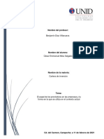 El Papel de Los Pronósticos en Las Empresas y La Forma en La Que Se Utiliza en El Contexto Actual