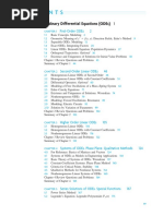 Part A Ordinary Differential Equations (Odes) 1