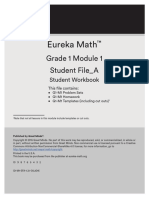 Eureka Math: Grade 1 Module 1 Student File - A