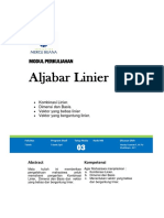 Aljabar Linier: Modul Perkuliahan