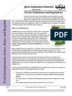 Cidified Foods: Definitions and Regulations: What Is An Acidified Food?