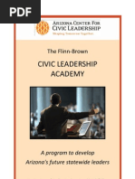 Download Fall 2011 Civic Leadership Academy Brochure by Arizona Center for Civic Leadership SN49781385 doc pdf