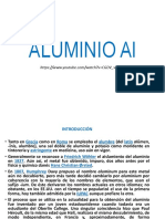 Características y usos del aluminio