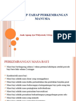 TAHAP-TAHAP PERKEMBANGAN MANUSIA ppt