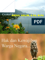 Hak Dan Kewajiban Warga Negara