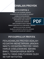 PPT PENJADWALAN PROYEK