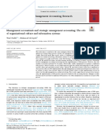 Management Accounting Research: Wael Hadid, Mahmoud Al-Sayed