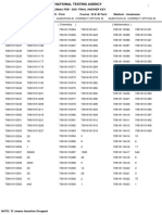 JEE (Main) FEB - 2021 FINAL ANSWER KEY