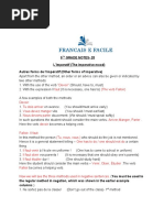 9 Grade Notes-25 L'Imperatif (The Imperative Mood) Autres Forms de L'impératif (Other Forms of Imperative)