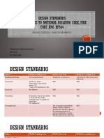 Design Standards in Reference To National Building Code, Fire Code and Bp344