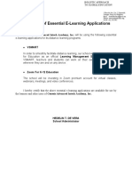 Disclosure of Essential E-Learning Applications: Hedelin T. de Vera School Administrator