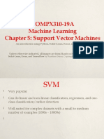 COMPX310-19A Machine Learning Chapter 5: Support Vector Machines