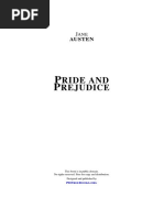 Download Austen Jane Pride and Prejudice by PDFreeBooksorg SN4978224 doc pdf