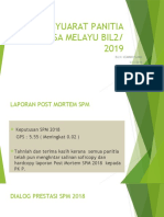 Mesyuarat Panitia Bahasa Melayu Bil2 - 2019