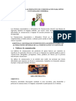 SISTEMA DE COMUNICACIÓN AUMENTATIVA Tableros