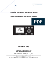 Operation, Installation and Service Manual: Original Documentation / Keep For Future Reference