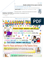 Passive Voice (Present and Past Simple) - Interactive Worksheet