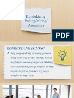 Kondukta NG Miting Pulong