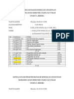 Kontrak Dasar Kesling 2021