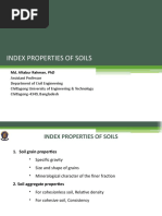 Index Properties of Soils