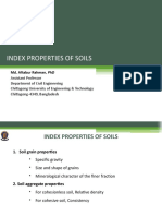 Index Properties of Soils