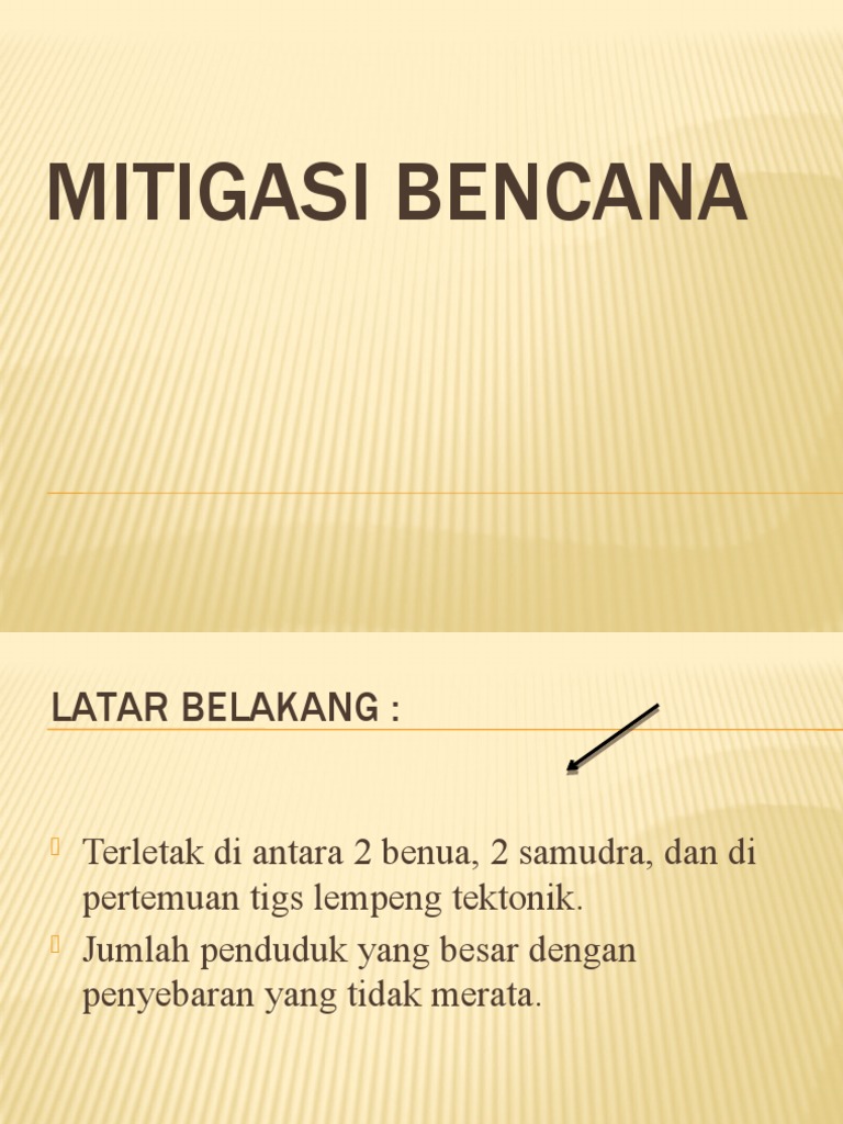 Mitigasi Bencana Gempa Bumi Pdf