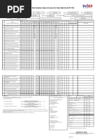 School Form 2 Daily Attendance Report of Learners For Senior High School (SF2-SHS)