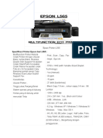 Epson Printer L565