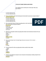 Soal Pra Ukk Teknik Pengolahan Video