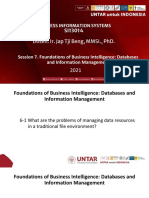 PPT BIS  Sesi 7 - 2021 - Foundations of Business Intelligence Databases and Information Management