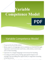 Variable Competence Model (GREPO)